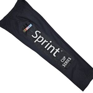 NASCAR Sprint Cup Series ComfortFLEX Work Trousers Cintas Pants Mens 34 Black